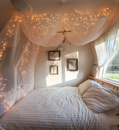 Bed Canopy and Light Display